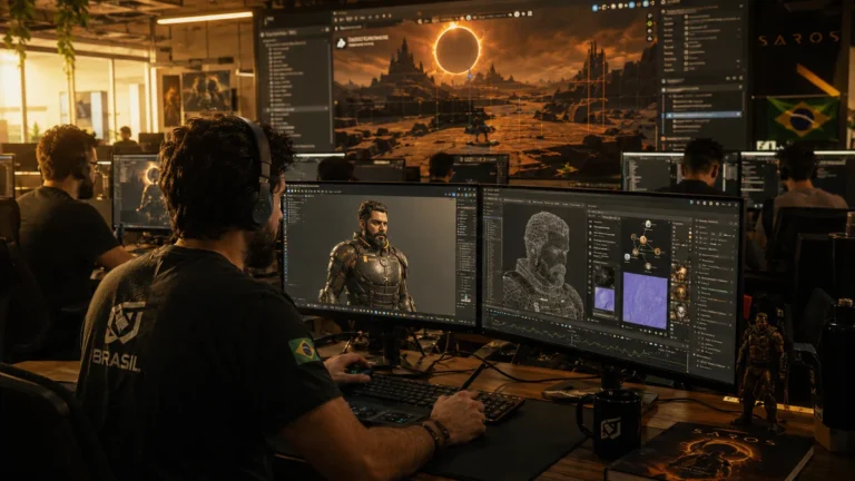 Créditos Esquecidos nos Games AAA: A Realidade da Terceirização, os Desafios dos Desenvolvedores e o Papel Crescente do Brasil na Produção Global Secreta