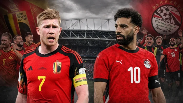 De Bruyne x Salah: Bélgica e Egito estreiam na Copa do Mundo 2026; veja horário e onde assistir ao vivo