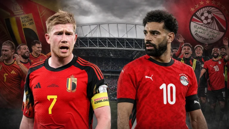 De Bruyne x Salah: Bélgica e Egito estreiam na Copa do Mundo 2026; veja horário e onde assistir ao vivo