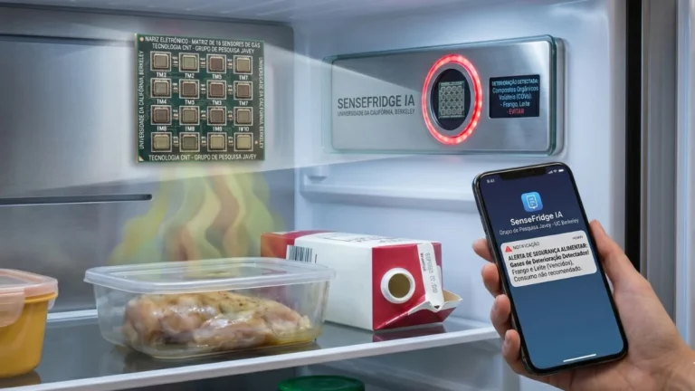 Chega de Desperdício e Comida Estragada: Geladeiras do Futuro Terão ‘Nariz Eletrônico’ com IA para Proteger Sua Saúde