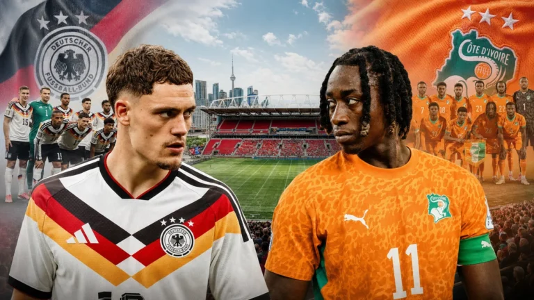 Copa 2026: Alemanha x Costa do Marfim duelam pela liderança do Grupo E; veja horário e onde assistir ao jogo decisivo neste sábado (20)