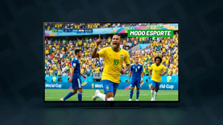 Copa do Mundo na TV: Testamos o ‘Modo Esporte’ da Samsung com IA e Revelamos se a Imagem e o Som Melhoram de Verdade