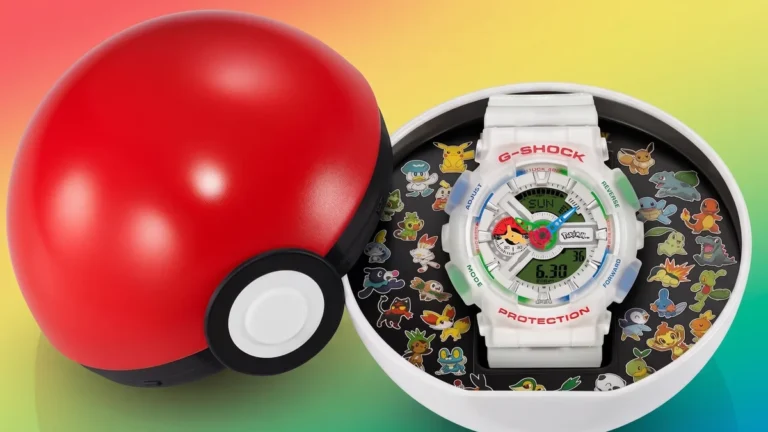 Casio Lança G-Shock de Pokémon com Pikachu e 30 Criaturas em Edição de 30 Anos que Vem Dentro de Pokébola; Veja Preço e Detalhes