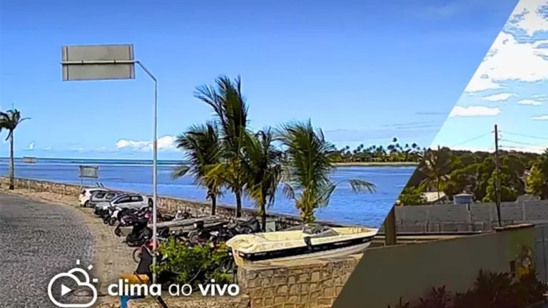 Porto Seguro ganha duas câmeras de monitoramento do tempo ao vivo em Arraial d’Ajuda