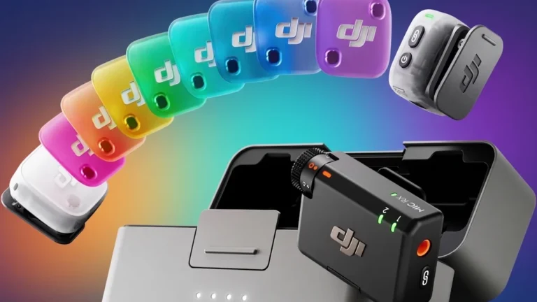 DJI Mic Mini 2S: Conheça os Microfones Sem Fio de Apenas 12g com 14GB de Memória e Áudio de Qualidade Profissional para Criadores