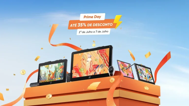 Prime Day 2026: XPPen Lança Super Ofertas com Até 35% OFF em Mesas Digitalizadoras, Displays Gráficos e Tablets para Criadores