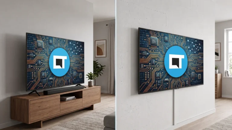 TV na Parede ou no Rack? Descubra a Melhor Instalação para Otimizar o Som, a Ventilação e a Vida Útil do Seu Aparelho