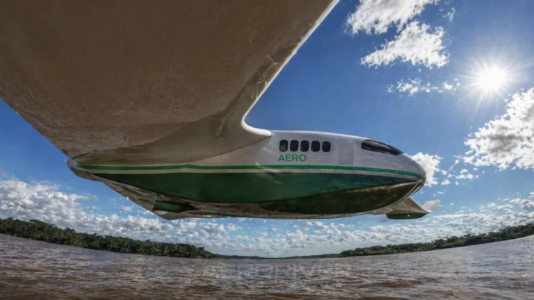 Aeroriver: projeto de avião-barco promete revolucionar a Amazônia