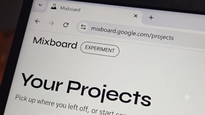 Google Mixboard: Conheça o Rival do Pinterest com IA Generativa para Revolucionar Sua Criação Visual e Organização de Ideias