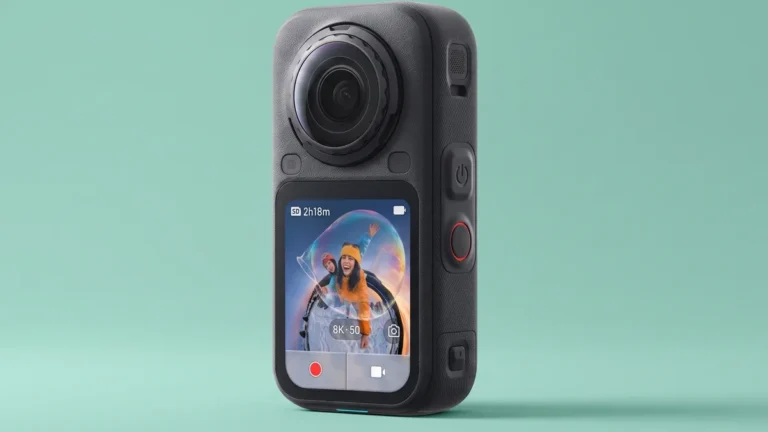 Insta360 X6: Vazamento Aponta Câmera 360° Com Vídeos 8K a 50fps, Fotos de 120MP e Bateria Recorde em Design Mais Compacto