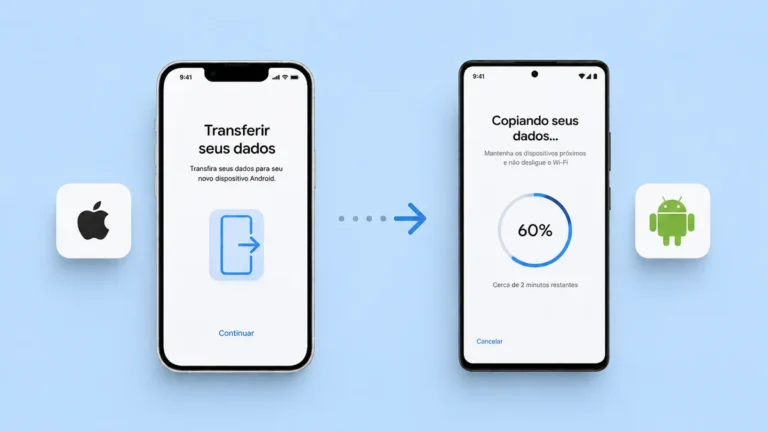Adeus Apps! Android 17 Simplifica a Migração do iPhone para Android com Transferência Direta de Dados e QR Code