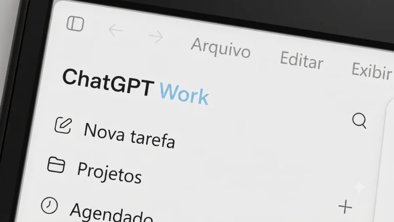 ChatGPT Work: Como o Novo Agente de IA da OpenAI Trabalha Por Você, Automatizando Tarefas Complexas e Transformando Sua Rotina Profissional
