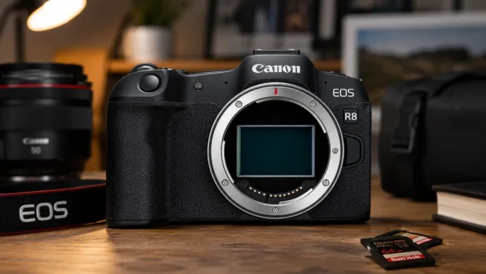 Canon EOS R8 Mark II: Nova Mirrorless Terá Design Retrô Inspirado em Câmeras Clássicas e Sensor de 32,5 MP para Desafiar Fujifilm