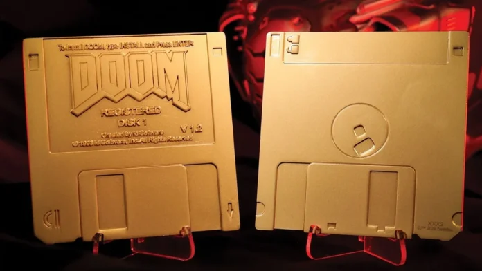 Doom: Edição Comemorativa em Disquete de Ouro Celebra o Clássico, Mas Colecionadores Devem Conhecer um Detalhe Crucial