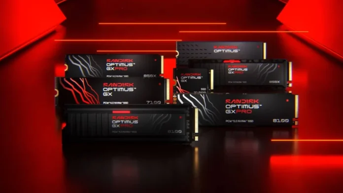 SanDisk Otimiza Armazenamento no Brasil com Lançamento de SSDs Optimus de até 4 TB: Modelos e Preços para Gamers, Criadores e Usuários de IA