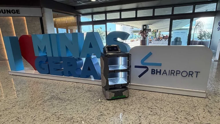 BH Airport Inova com Robô de Entregas Autônomo para Compras de Passageiros