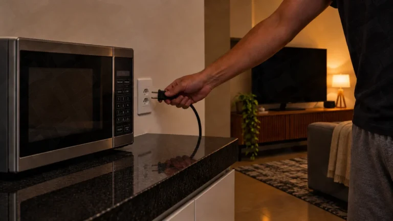 Economia na Conta de Luz: Desplugar a TV e o Micro-ondas da Tomada à Noite Realmente Reduz Seus Gastos? Fizemos as Contas e o Resultado é Revelador