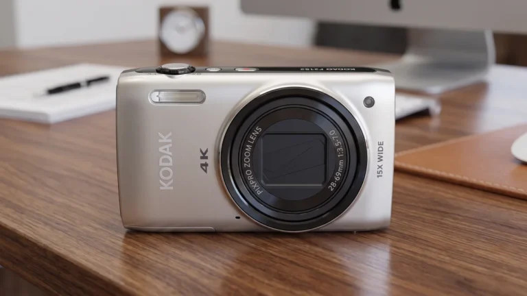 Kodak Apresenta PixPro FZ155 na IFA: Zoom Óptico de 15x, 4K e Design Retrô que Evoca Cyber-shot