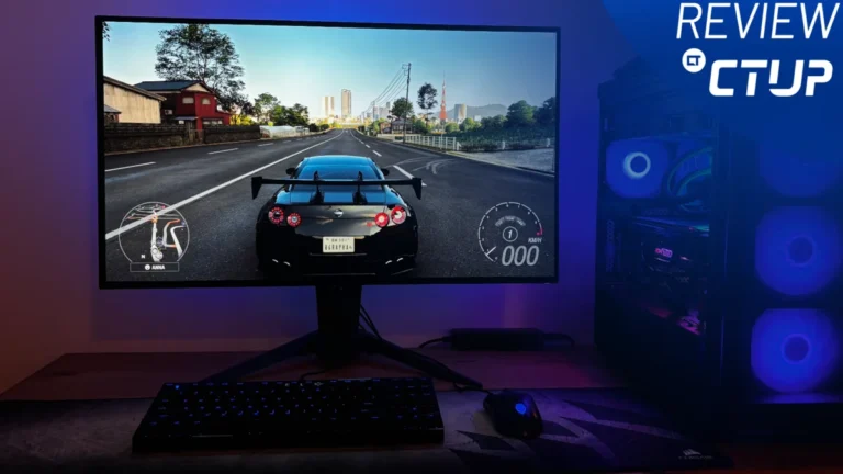 Testamos o Monitor ASRock Phantom Gaming PGO32UFS: OLED 4K que Gira para 480 Hz no Clique, Vale a Pena?